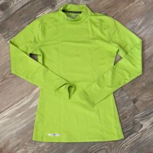Under Armour Cold Gear Mock Neck Fitted Shirt